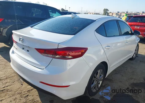 2018 Hyundai Elantra Sel z USA, uszkodzony, nr VIN 5NPD84LF4JH308567